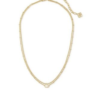 NWT Kendra Scott Emile Gold Strand Necklace